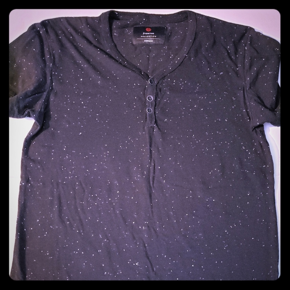 Mens Premium Uniqlo Black Shirt... Never Worn